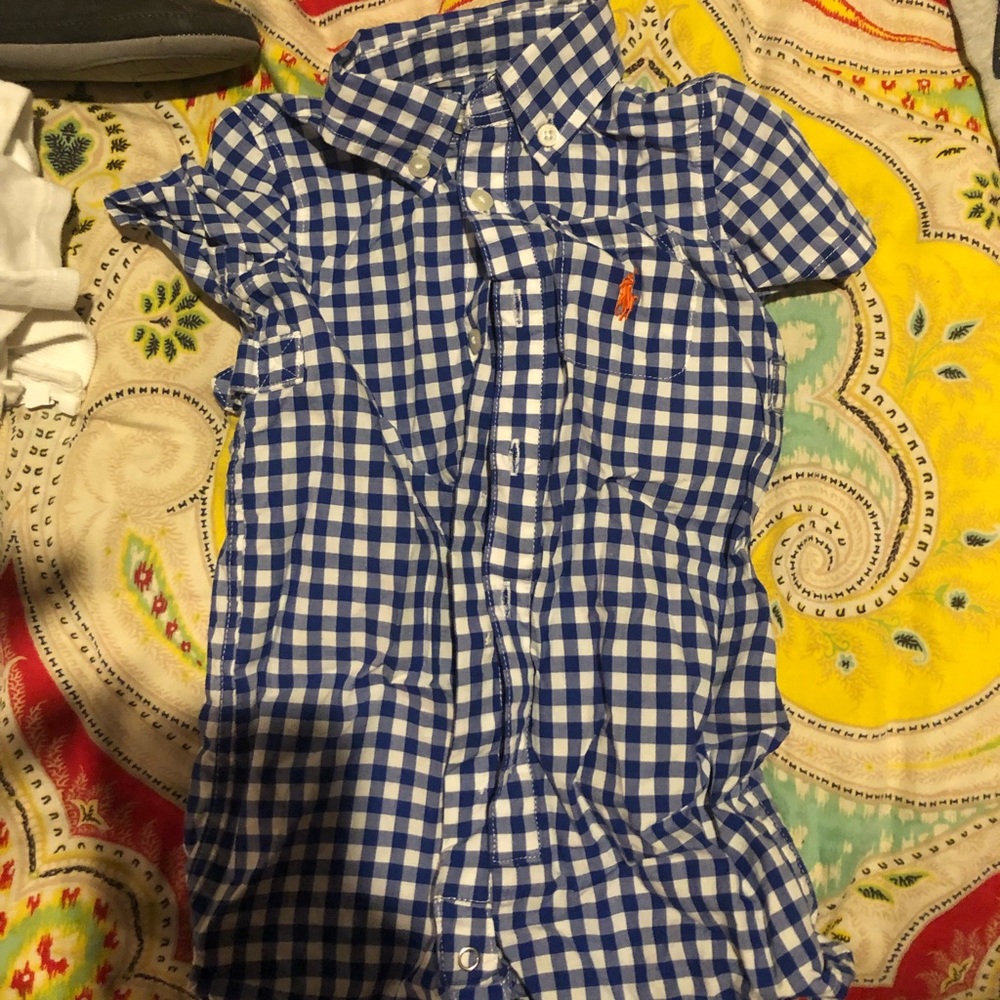 Polo Boys Romper